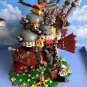 1200pcs Howl's Moving Castle Building Blocks City House Small Particles Assembling