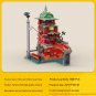 1200pcs Howl's Moving Castle Building Blocks City House Small Particles Assembling