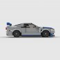 MOC Nissan GTR R34 racing sports car Vehicle Speed Champion Racer Building Blocks Brick