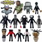 34pcs Skibidi Toilet Plush Soft Toy Cameraman TV Man Skibidi Dop Dop Yes Yes Titans