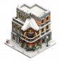 Claus Toys Shop Building Blocks MOC 89143 Winter Christmas Atmosphere Street View Modular House