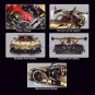 IE Series MOC Gold T5012C Super Racing Car Model Building Blocks Bricks Furious Vehicle Toy
