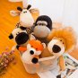 Jungle Animal Stuffed Toys Forest Animals Soft Plush Dog Zebra Elephant Lion Fox Giraffe