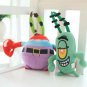 Kawaii Cartoon Anime Sponges A Bobs Squidward Tentacles Patrick A Star Plush Toy Stuffed Animals