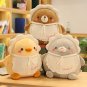 Cartoon Pig Penguin Seal Duck Bear Plush Toys Stuffed Doll Lovely Animal Children