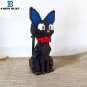 KNEW BUILT Black Cat Model Mini Building Blocks Children Learning Toys