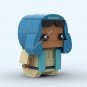 293PCS MOC Movies Characters Joseph, Mary and Baby Jesus Brickheadz Building Blocks