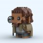 293PCS MOC Movies Characters Joseph, Mary and Baby Jesus Brickheadz Building Blocks