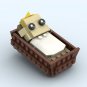 293PCS MOC Movies Characters Joseph, Mary and Baby Jesus Brickheadz Building Blocks