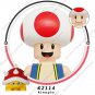 Anime Super Bros Mario Building Blocks Luigi mini Action toy Figures Blocks Toys Bricks