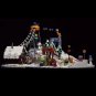 Snow World Sports Ski Resort Model City Street View Shop Electrical Building Block Brick Children