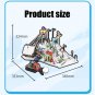 Snow World Sports Ski Resort Model City Street View Shop Electrical Building Block Brick Children
