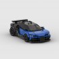 MOC Bugatti Veyron racing Speed Champion Racer Building Blocks Brick Creative Garage Toys
