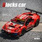City Racing Car Ferraried 488 Technical Toys Building Blocks 42125 Vehicle Bricks