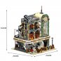 Downtown Diner Apocalypse Restaurant Doomsday Series MOC 89101 City Ruins Architecture Bricks