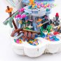 NEW 43225 Mermaid Royal Clamshell Building Blocks Undersea Princess Palace Castle Toys