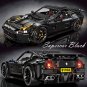 New High-Tech 91102 3097Pcs Moc F12 Super Sport Black Racing Car Model RSR Bricks Building Blocks
