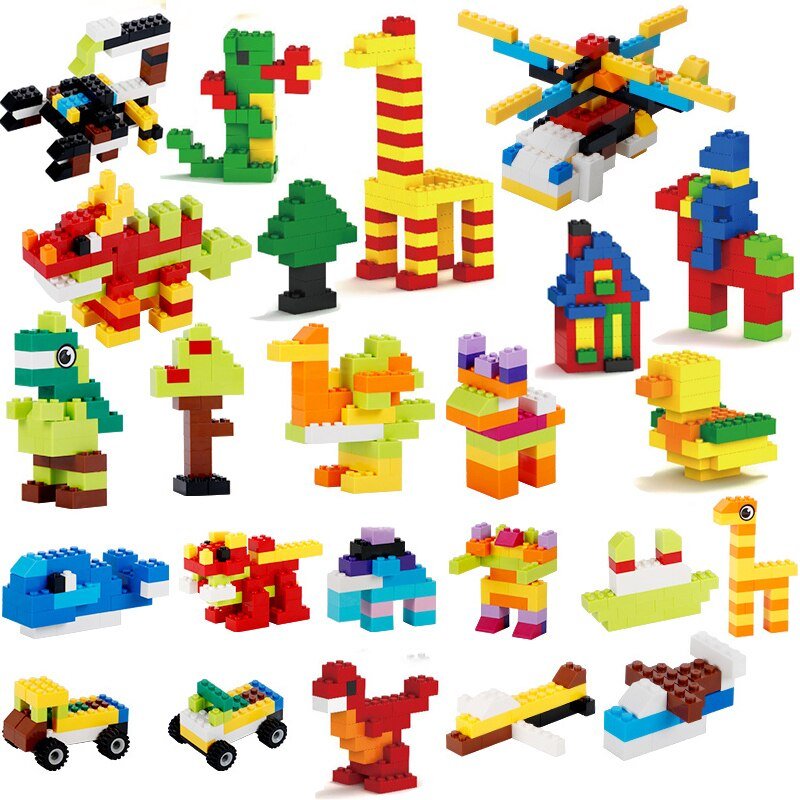 250PCS building block city set compatible with classic bricks DIY creative educational