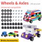 250PCS building block city set compatible with classic bricks DIY creative educational