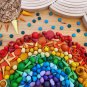 Mandala Loose Parts Play Materials Open Ended Toys Wooden Kids