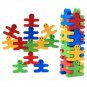 Children Wooden Building Blocks Balance Thinking Games Early Learning Montessori Educational