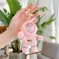 14cm Cute Keychain Astronaut with Balls Inside Kawaii Accessories Toys