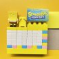 Spongebobs Patrick Star Squidward Tentacles Cartoon Block Calendar