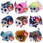 10cm Ty Teeny Tys Glitter Big Eyes Sequin Dog Owl Plush Toy Cute Soft Stuffed Animals Doll Kids