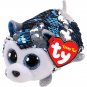 10cm Ty Teeny Tys Glitter Big Eyes Sequin Dog Owl Plush Toy Cute Soft Stuffed Animals Doll Kids