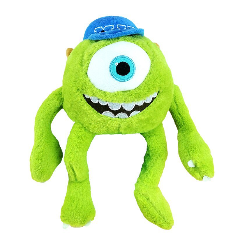 Disney Plush Dolls Kids Monsters University Mike Wazowski Stuffed Plush Toys Green Dolls Cartoon