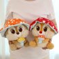 Disney Plush Doll Animal Chip&dale Doll Anime Movie Cute Mushroom Soft Squirrel Toy
