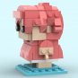 292PCS MOC Famous Anime Movie Characters Ponyo & Sosuke Brickheadz Building Blocks