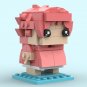 292PCS MOC Famous Anime Movie Characters Ponyo & Sosuke Brickheadz Building Blocks