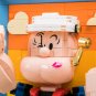 Classic Art PANTASY 86403 86404 POPEYE & OLIVER 3D PORTRAIT Painting Building Blocks