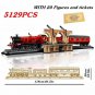 City Express Train Assembling Building Block Model Sets Compatible 76405 Collection Bricks Toys