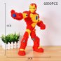 Avengers Spiderman Iron Man Captain America Animation Building Block figure