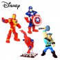 Avengers Spiderman Iron Man Captain America Animation Building Block figure