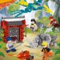 Naruto series cartoon anime assembly building block for children's puzzle toys birthday gifts