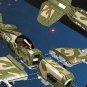 Military WW2 Spitfire Fighter Block DIY 1/32 Scale UK Plane Building Brick Toy For Boy Children