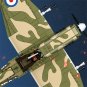 Military WW2 Spitfire Fighter Block DIY 1/32 Scale UK Plane Building Brick Toy For Boy Children