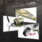Military WW2 Spitfire Fighter Block DIY 1/32 Scale UK Plane Building Brick Toy For Boy Children