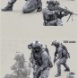 1/35 Resin Model Figure GK ,6 Figure , Unassembled and unpainted kit