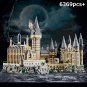 Magic Movie Castle School Witchcraft and Wizardry Architectural Scenery Building Blocks Bricks