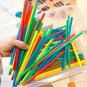 Straw Constructor Toys STEM Building Toys Straws and Connectors Building Sets Colorful