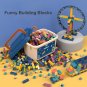 New Big Size DIY Montessori Building Blocks Toy Colorful Creative Bulk Bricks Early Educational