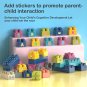 New Big Size DIY Montessori Building Blocks Toy Colorful Creative Bulk Bricks Early Educational