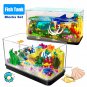 Creative Fishbowl LED Fish Tank Mini Bricks Underwater World Aquarium Marine Animal Building