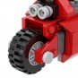 MOOXI Game War Hammer 40k War Motorcycle Combat Bike Building Brick DIY Block