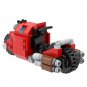 MOOXI Game War Hammer 40k War Motorcycle Combat Bike Building Brick DIY Block