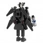 MOOXI Skibidi Toilet Man Vs Monitor 493Pcs MOC Bricks Sunglasses Titan Cameraman Game Figures